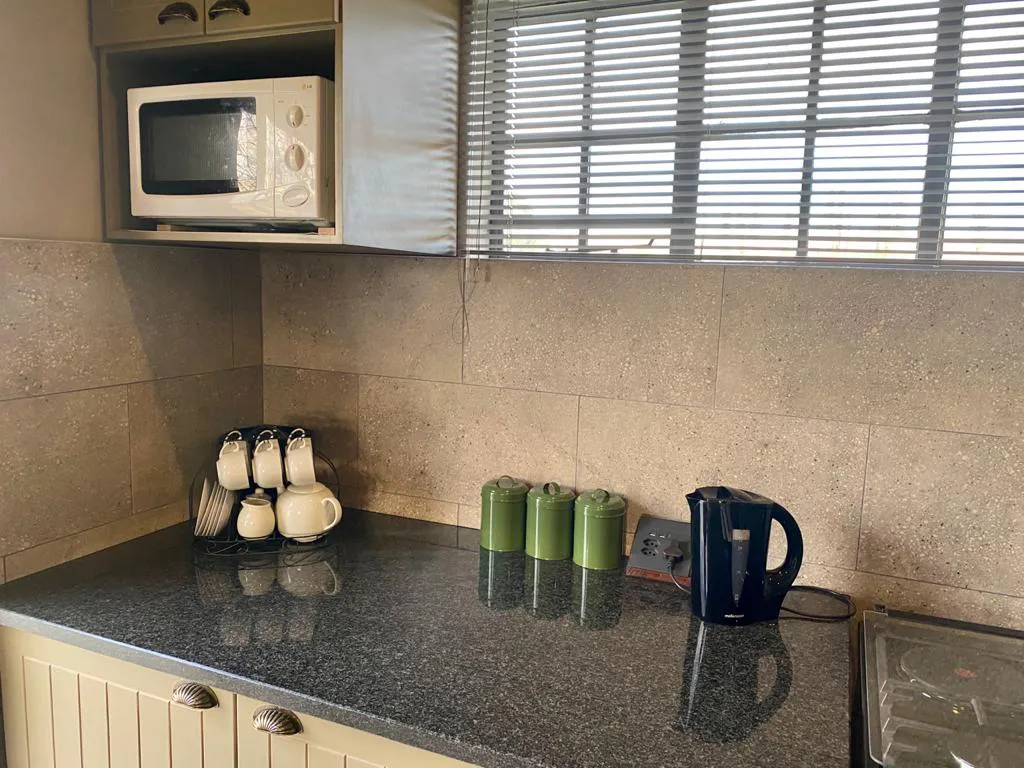 Di Plek guesthouse kitchen for self-catering.